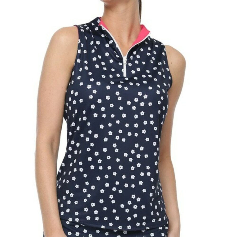 Belyn Key Reversible Sleeveless Top Shirt Size Small NWT Golf Tennis Active